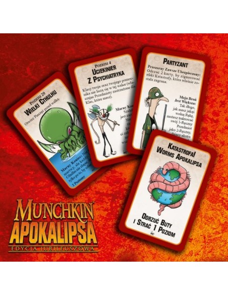 Munchkin Apokalipsa - Edycja jubileuszowa Imprezowe Black Monk