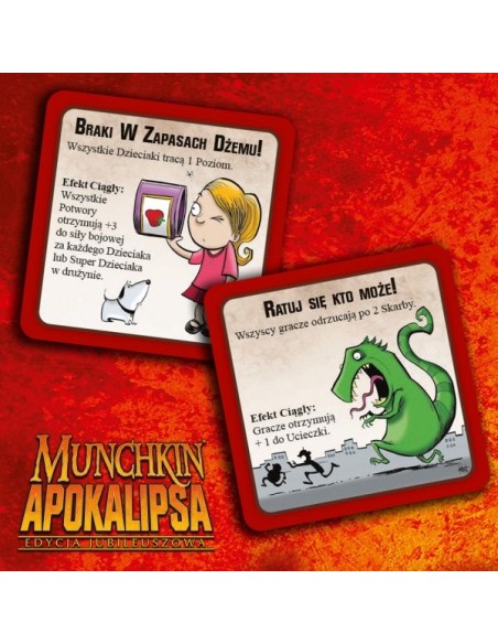 Munchkin Apokalipsa - Edycja jubileuszowa Imprezowe Black Monk