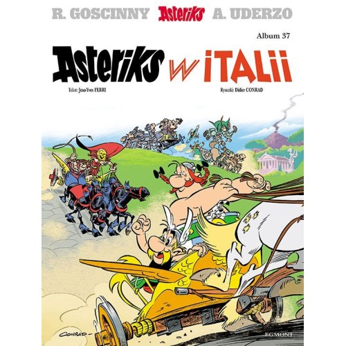 Asteriks w Italii. Tom 37 Komiksy dla dzieci i młodzieży Egmont