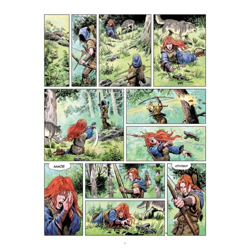 Thorgal - Młodzieńcze lata- 6 - Lodowy drakkar (twarda oprawa) Komiksy fantasy Egmont