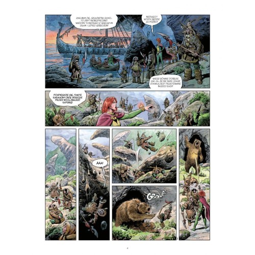 Thorgal - Młodzieńcze lata. Lodowy drakkar. Tom 6 (miękka oprawa) Komiksy fantasy Egmont