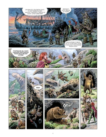 Thorgal - Młodzieńcze lata. Lodowy drakkar. Tom 6 (miękka oprawa) Komiksy fantasy Egmont