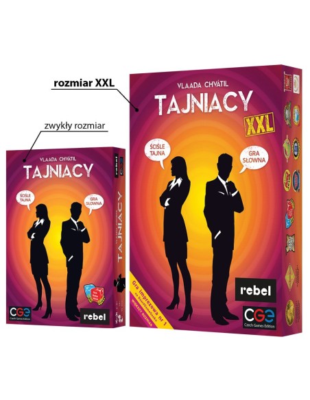 Tajniacy XXL Imprezowe Rebel