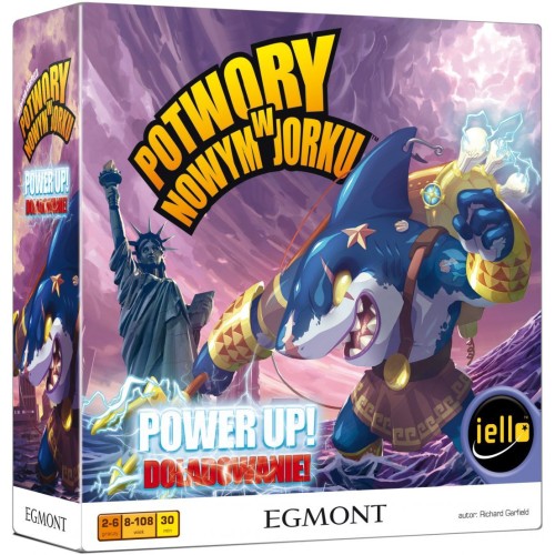 Potwory w Nowym Jorku: Power Up! Doładowanie Pozostałe gry Egmont