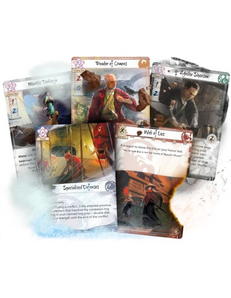 L5R LCG: Elements Unbound Elemental Cycle - Dynasty Packs Fantasy Flight Games