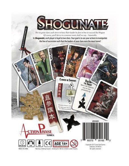 Shogunate Karciane Action Phase Games