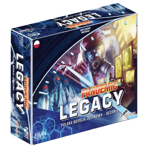 Pandemic (Pandemia) Legacy: Sezon 1 (edycja niebieska) Gry Legacy Rebel