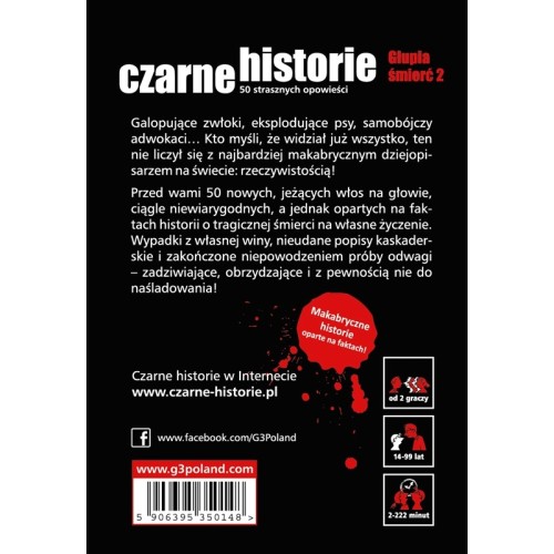 Czarne historie - Głupia śmierć 2 Imprezowe G3