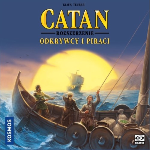Catan: Gra planszowa - Odkrywcy i Piraci Osadnicy z Catanu Galakta
