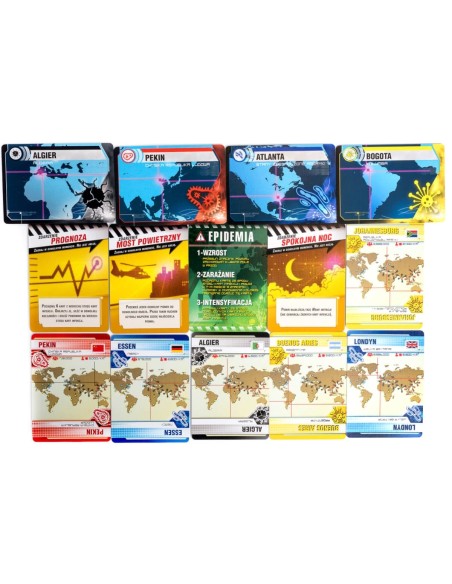 Pandemia (polska edycja Pandemic) Gry dla jednego gracza Lacerta Pandemia (polska edycja Pandemic) Gry dla jednego gracza Lacerta