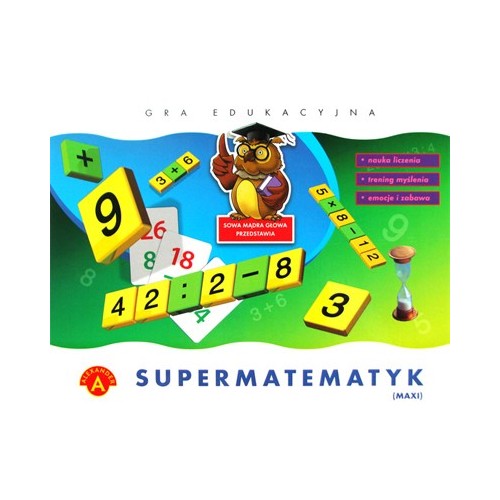 Supermatematyk - Maxi Dla dzieci Alexander