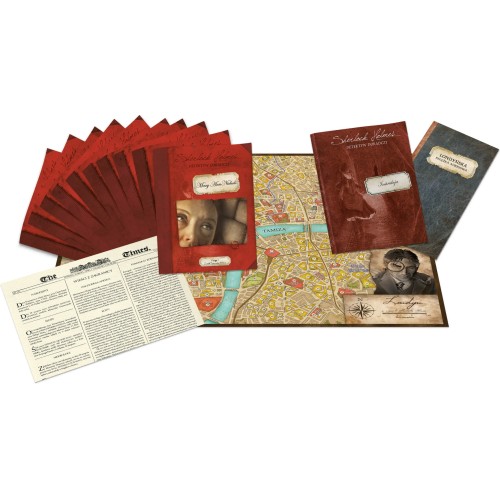 Sherlock Holmes: Detektyw doradczy - \\"Zagadka Kuby Rozpruwacza\\" i \\"Przygody na West Endzie\\" Gry Dedukcji Rebel Sherlock Holmes: Detektyw doradczy - \\"Zagadka Kuby Rozpruwacza\\" i \\"Przygody na West Endzie\\" Gry Dedukcji Rebel