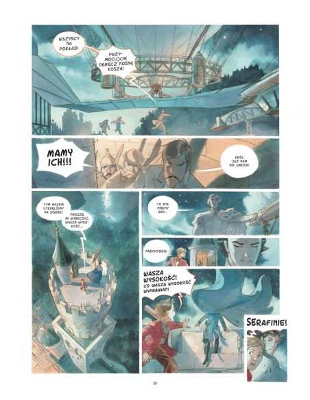 Gwiezdny zamek. 1869 - Podbój kosmosu - tom 1 Komiksy fantasy Egmont