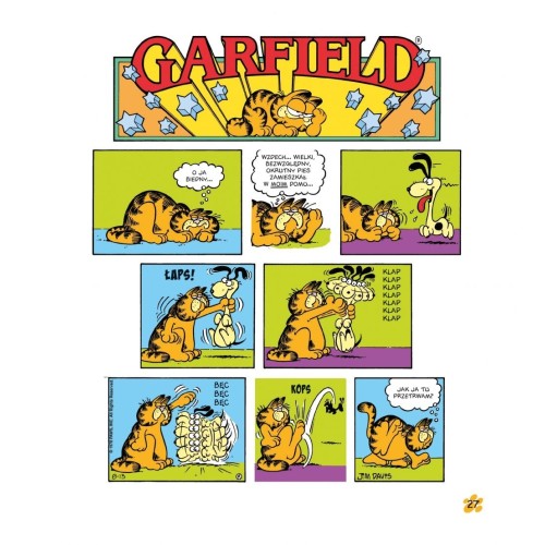 Garfield. Tłusty koci trójpak. Tom 1 Komiksy pełne humoru Egmont