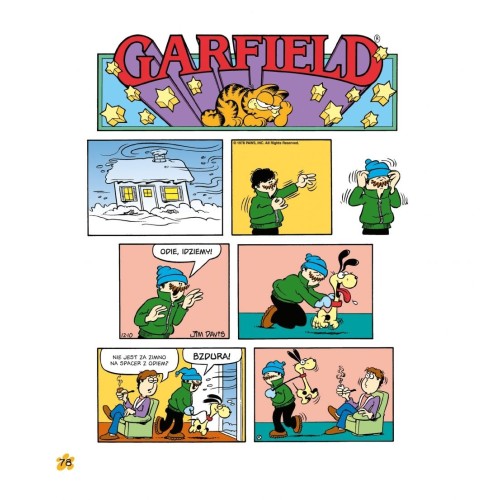 Garfield. Tłusty koci trójpak. Tom 1 Komiksy pełne humoru Egmont