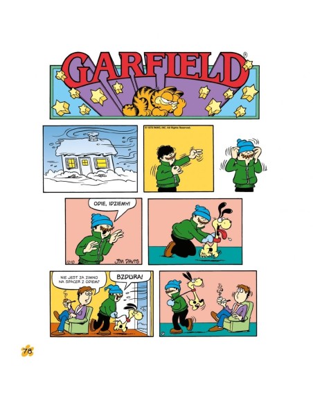 Garfield. Tłusty koci trójpak. Tom 1 Komiksy pełne humoru Egmont