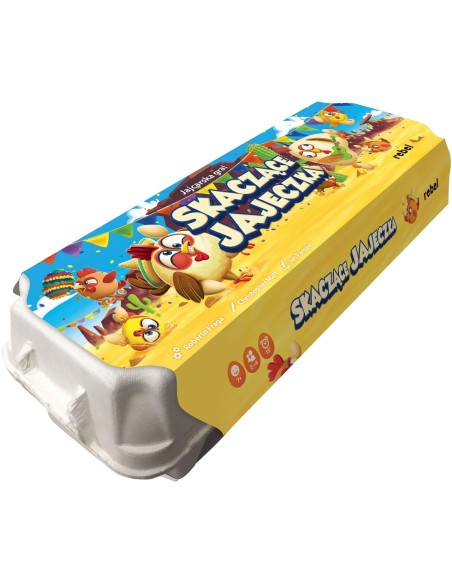 Skaczące jajeczka Rodzinne Rebel