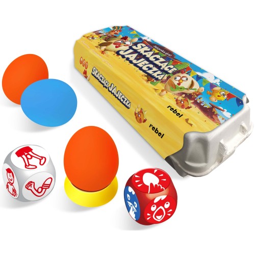 Skaczące jajeczka Rodzinne Rebel