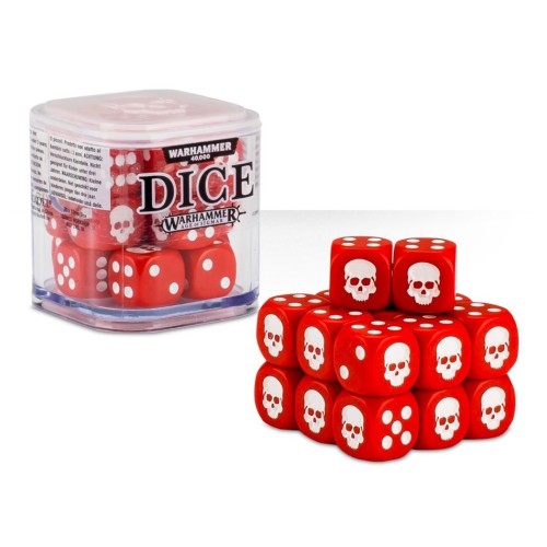 Dice Cube - Red Zestawy kości Games Workshop