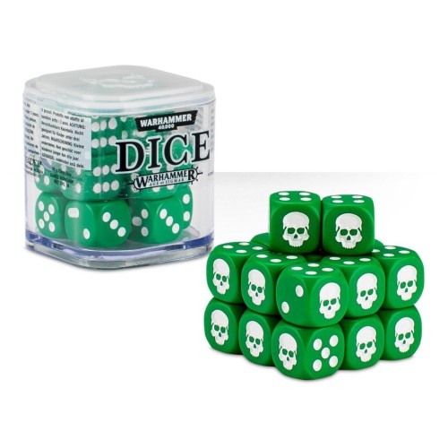 Dice Cube - Green Zestawy kości Games Workshop
