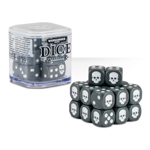 Dice Cube - Grey Zestawy kości Games Workshop