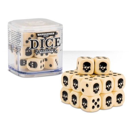 Dice Cube - Bone Zestawy kości Games Workshop