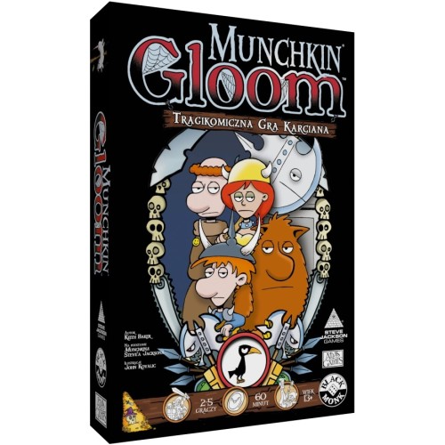 Munchkin Gloom (edycja polska) Karciane Black Monk
