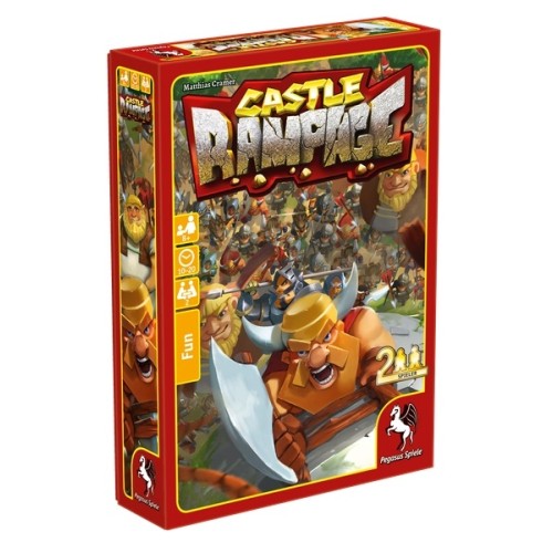 Castle Rampage (edycja angielska) Karciane Pegasus Spiele