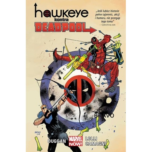 Hawkeye kontra Deadpool Komiksy z uniwersum Marvela Egmont
