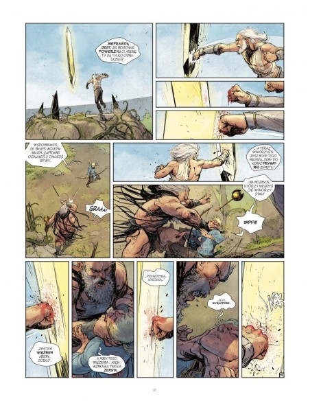 Thorgal - Kriss de Valnor. Strażnik Sprawiedliwości. Tom 8 (miękka oprawa) Komiksy fantasy Egmont