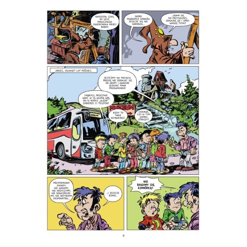 Oskar i Fabrycy. Tom 1. Straszne smoczysko Komiksy dla dzieci i młodzieży Egmont