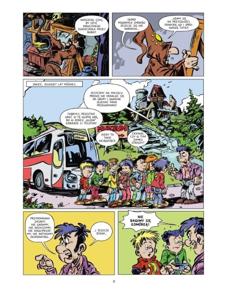 Oskar i Fabrycy. Tom 1. Straszne smoczysko Komiksy dla dzieci i młodzieży Egmont