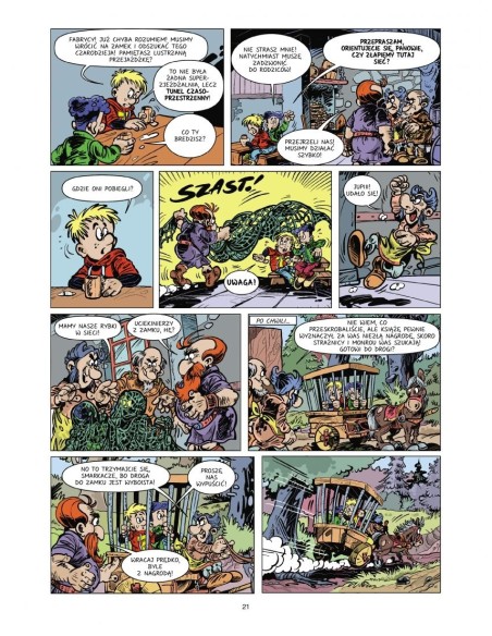 Oskar i Fabrycy. Tom 1. Straszne smoczysko Komiksy dla dzieci i młodzieży Egmont