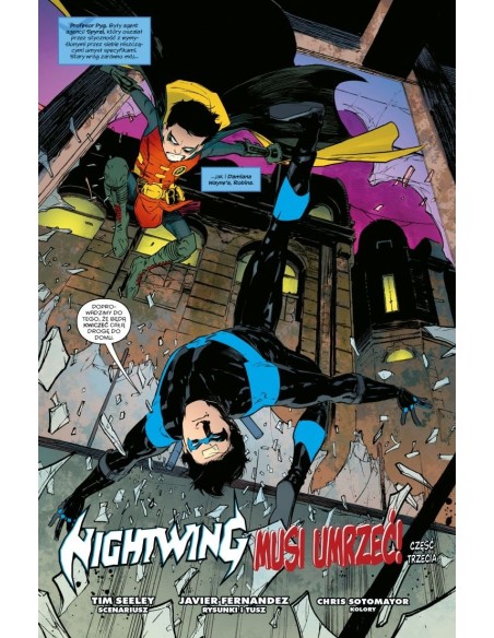 Nightwing. Nightwing musi umrzeć. Tom 3 Komiksy z uniwersum DC Egmont