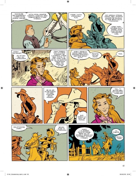 Lucky Luke. Człowiek, który zabił Lucky Luke'a Komiksy pełne humoru Egmont