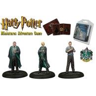 Harry Potter Miniatures 35 mm 3-pack Slytherin Students Harry Potter Miniatures Adventure Game Knight Models