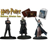Harry Potter Miniatures 35 mm 3-pack Malfoy Family Harry Potter Miniatures Adventure Game Knight Models