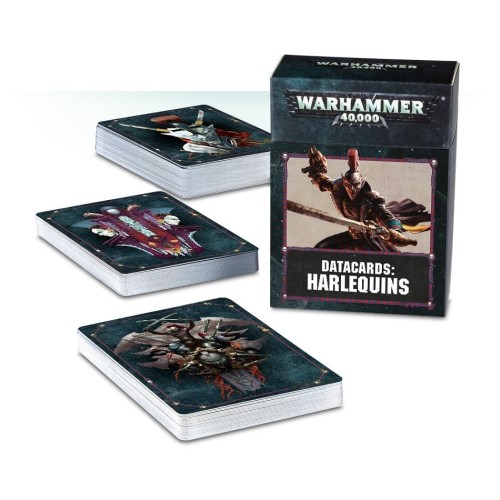 Warhammer 40000 Datacards: Harlequins Warhammer 40.000 Games Workshop