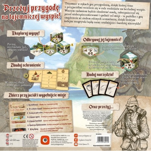 Robinson Crusoe: Przygoda na przeklętej wyspie (Edycja Gra Roku) Kooperacyjne Portal