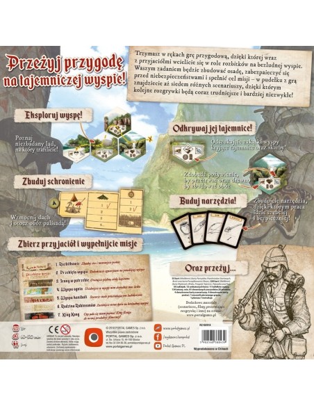 Robinson Crusoe: Przygoda na przeklętej wyspie (Edycja Gra Roku) Kooperacyjne Portal