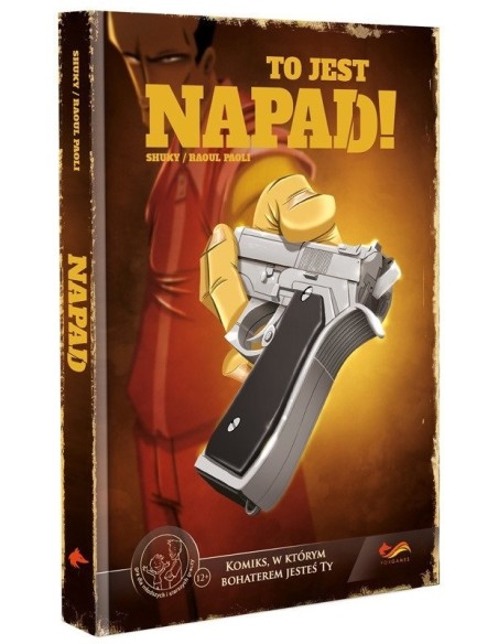 Komiks paragrafowy - To jest napad! Gry paragrafowe Fox Games Komiks paragrafowy - To jest napad! Gry paragrafowe Fox Games
