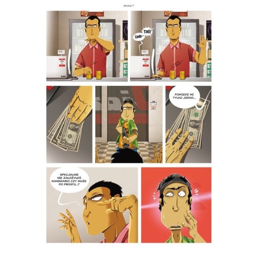 Komiks paragrafowy - To jest napad! Gry paragrafowe Fox Games Komiks paragrafowy - To jest napad! Gry paragrafowe Fox Games
