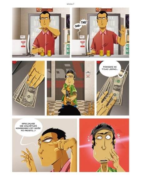 Komiks paragrafowy - To jest napad! Gry paragrafowe Fox Games Komiks paragrafowy - To jest napad! Gry paragrafowe Fox Games
