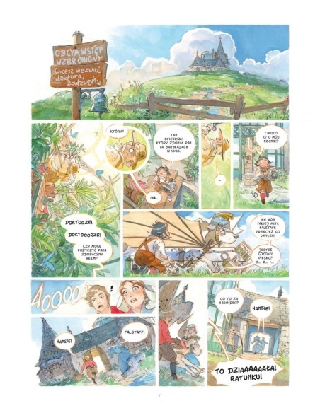 Gwiezdny Zamek. Rycerze Marsa. Tom 3 Komiksy fantasy Egmont