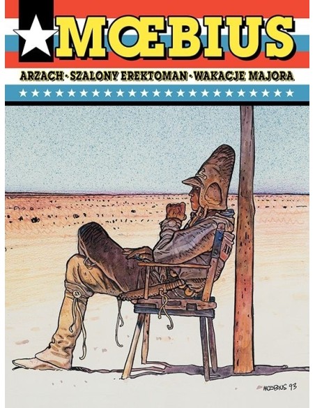 Arzach, Szalony Erektoman, Wakacje Majora Komiksy fantasy Egmont