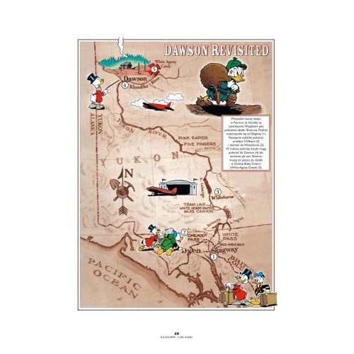 Kaczogród.Carl Barks .Powrót do Klondike i ...T.1 Komiksy pełne humoru Egmont
