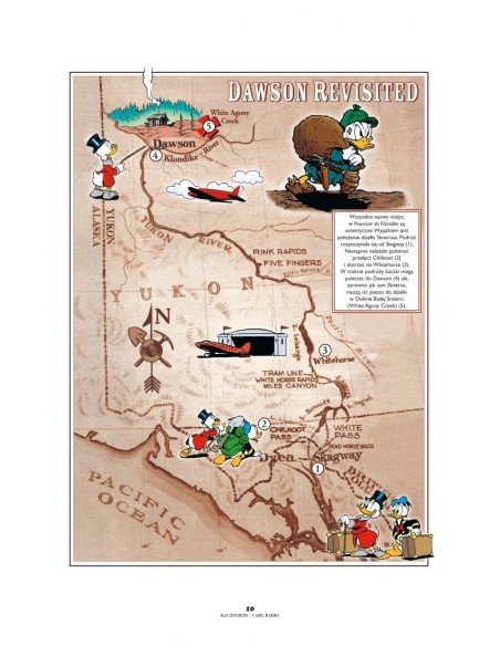 Kaczogród.Carl Barks .Powrót do Klondike i ...T.1 Komiksy pełne humoru Egmont