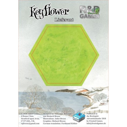 Keyflower: Delivery Man - dodatek z kalendarza adwentowego 2018(8) Dodatki Promocyjne