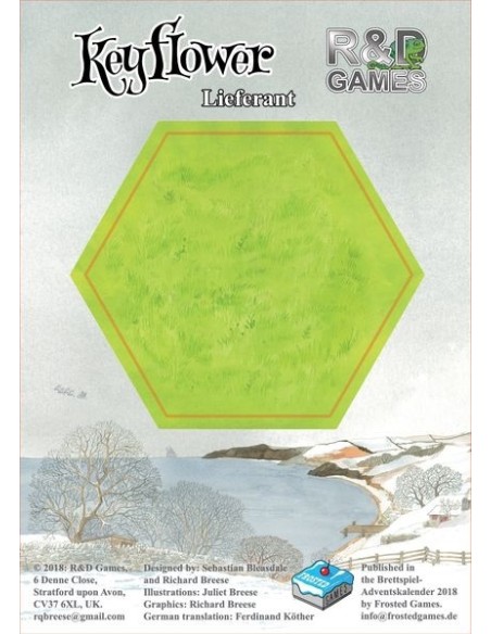 Keyflower: Delivery Man - dodatek z kalendarza adwentowego 2018(8) Dodatki Promocyjne