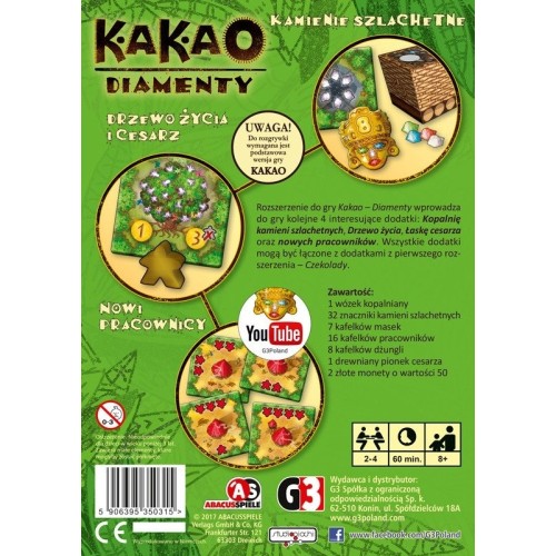 Kakao - rozszerzenie 2. (Diamenty) Pozostałe gry G3